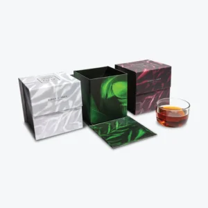 Custom-Made Tea Boxes with Magnetic Closure